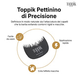 Toppik Pettinino di Precisione, dettaglio