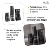 Toppik Starter Pack Completo, come si usa il set