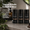 Toppik Bundle Gold, scorta di fibre per 6-9 mesi