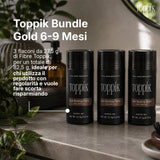 Toppik Bundle Gold, scorta di fibre per 6-9 mesi