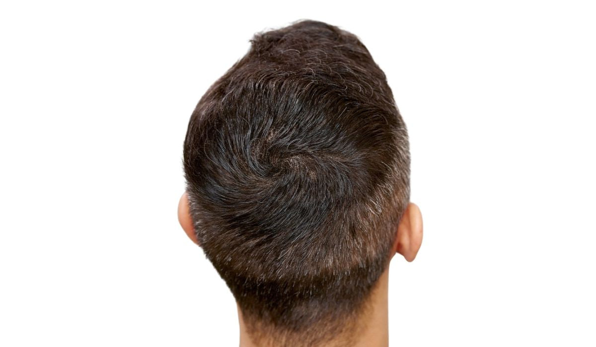 capelli dopo l'uso delle fibre di cheratina